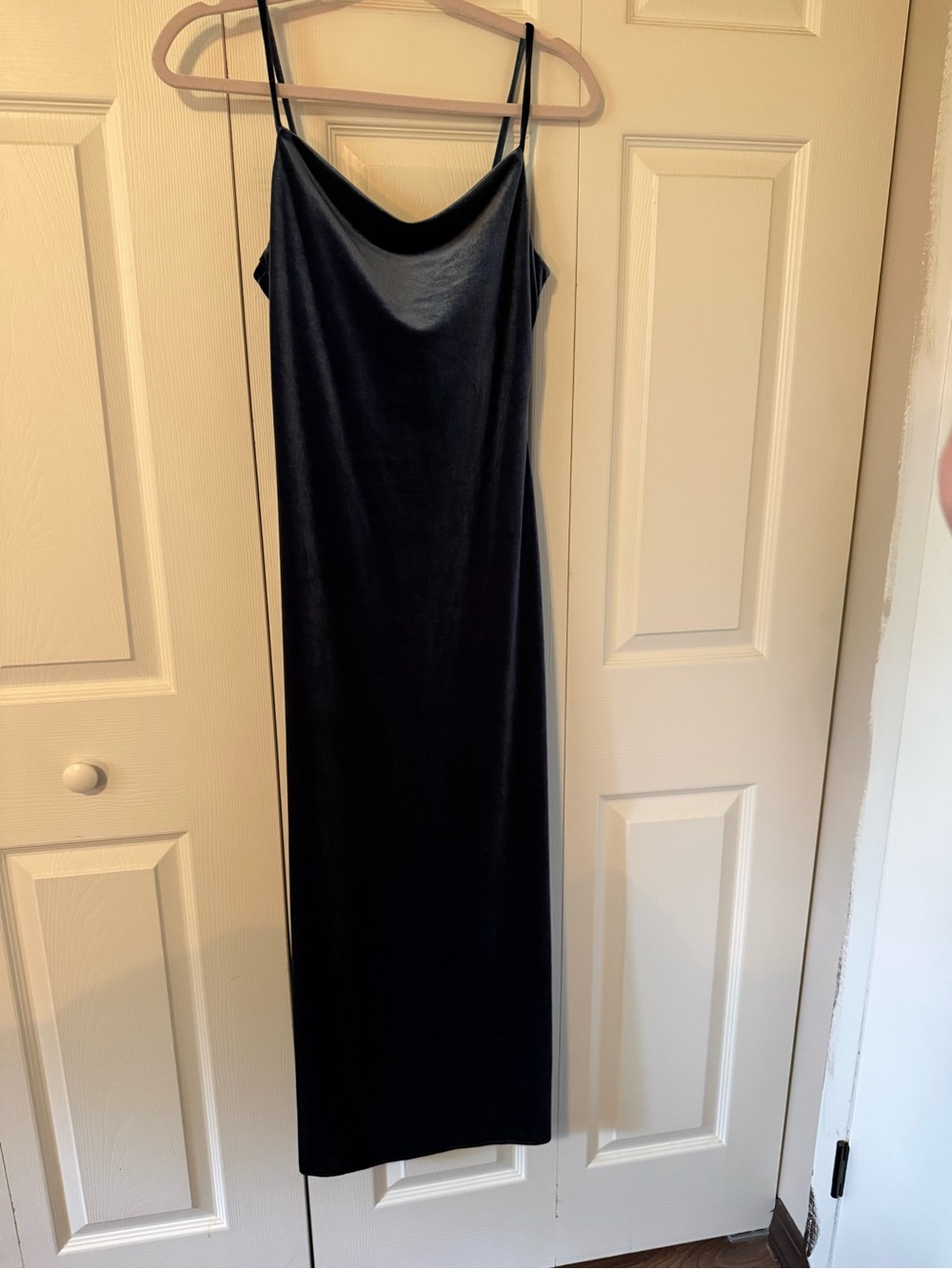 Azazie Blue Velvet Dress